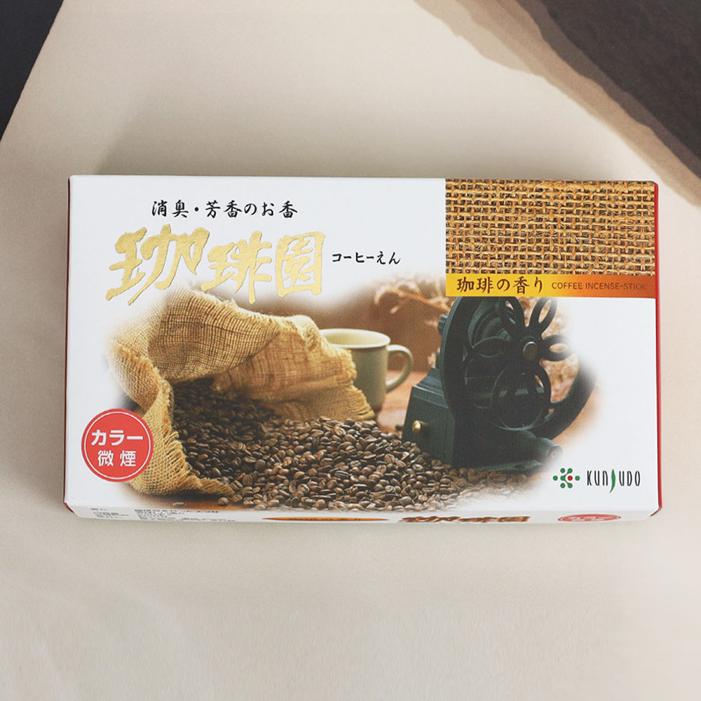 일본 훈수당 가배원 커피 팔십팔야 녹차 인센스스틱 원두 커피향 천연 선향 향피우기 : 비비제이스토어
