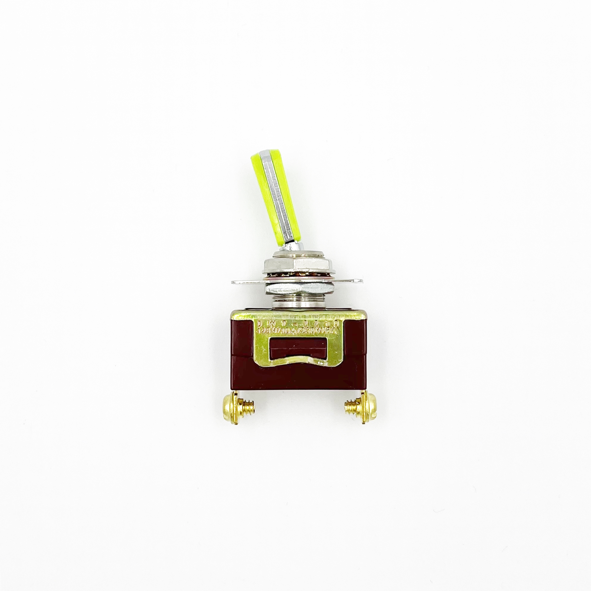 도원 토글스위치 2P 2단 DWT-2210CF 녹색 Toggle Switch : 다산종합전자