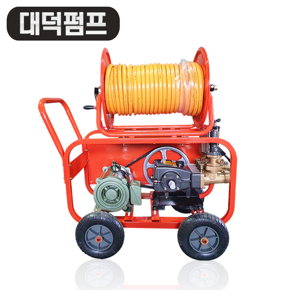 [국산] 대덕펌프 분무기 DD-100A 삼상 5마력 / 농사용 산업용 분무기 살수기 : 주식회사 우수건설기계