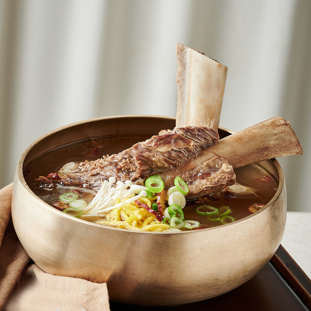 인삼 왕갈비탕 1.2Kg 2인분 보양식 소갈비탕 즉석조리 사골국 선물용 : 이영환갈비