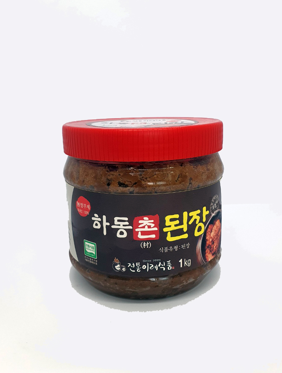 [전통이레식품]하동 국산 집된장 시골 촌된장 1kg : 전통이레식품