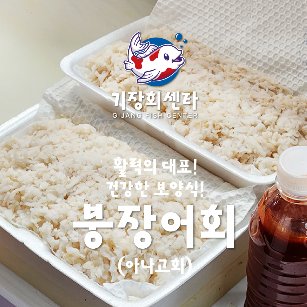 [기장시장] 기장회센타 붕장어회(아나고회) 2KG(생물기준) : 기장회센타