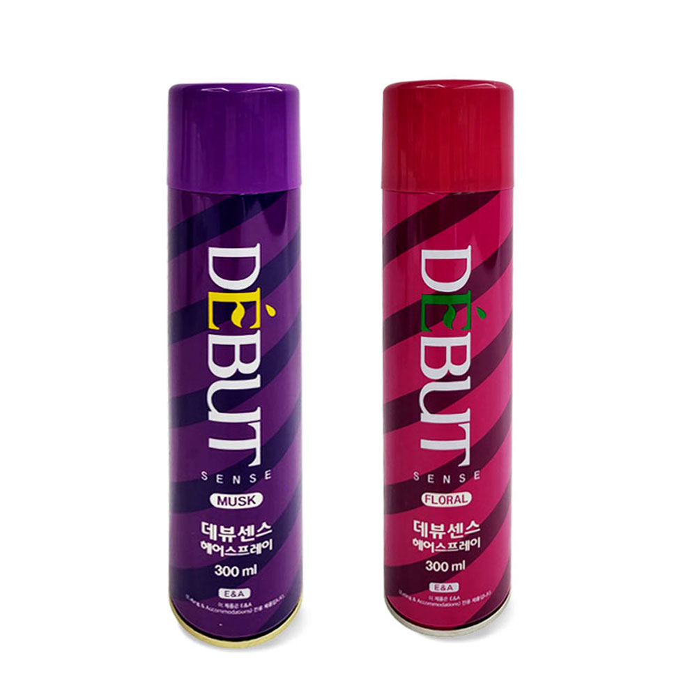 DFANO 데뷰센스 헤어 스프레이 300ml 무스크 후로랄 : 테 무