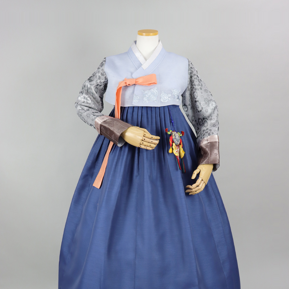 [한복대여]기념일 결혼식 신부 혼주 하객 K한복 [벽자색/청색] JW115 JW539 : K한복