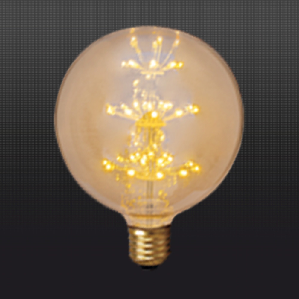 레트로스타일 LED 에디슨 눈꽃 안개 은하수 인테리어 빈티지 포인트무드등 G95 G125 : 진라이팅