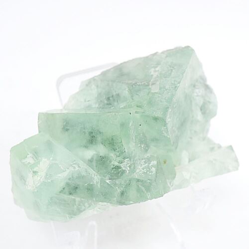 투명한 그린 플루오라이트/형석 원석(Transparent Green fluorite) : 케미미네랄