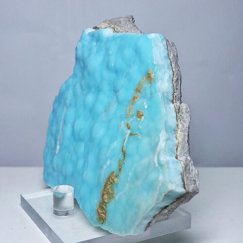 블루 아라고나이트(blue aragonite) : 케미미네랄