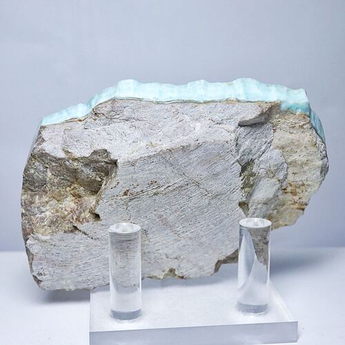 블루 아라고나이트(blue aragonite) : 케미미네랄