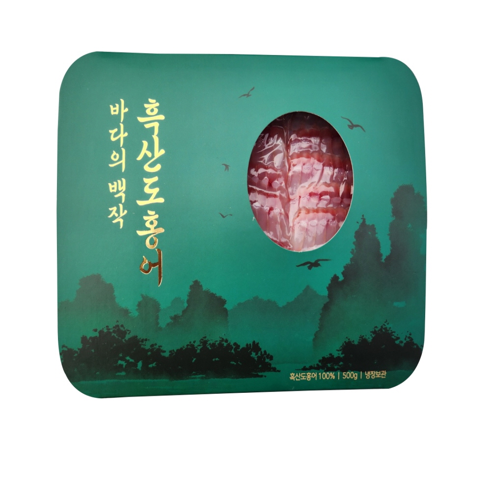국산 홍어 흑산도 목포산지직송500g1kg 홍어애뼈탕거리 : 목포백년수산