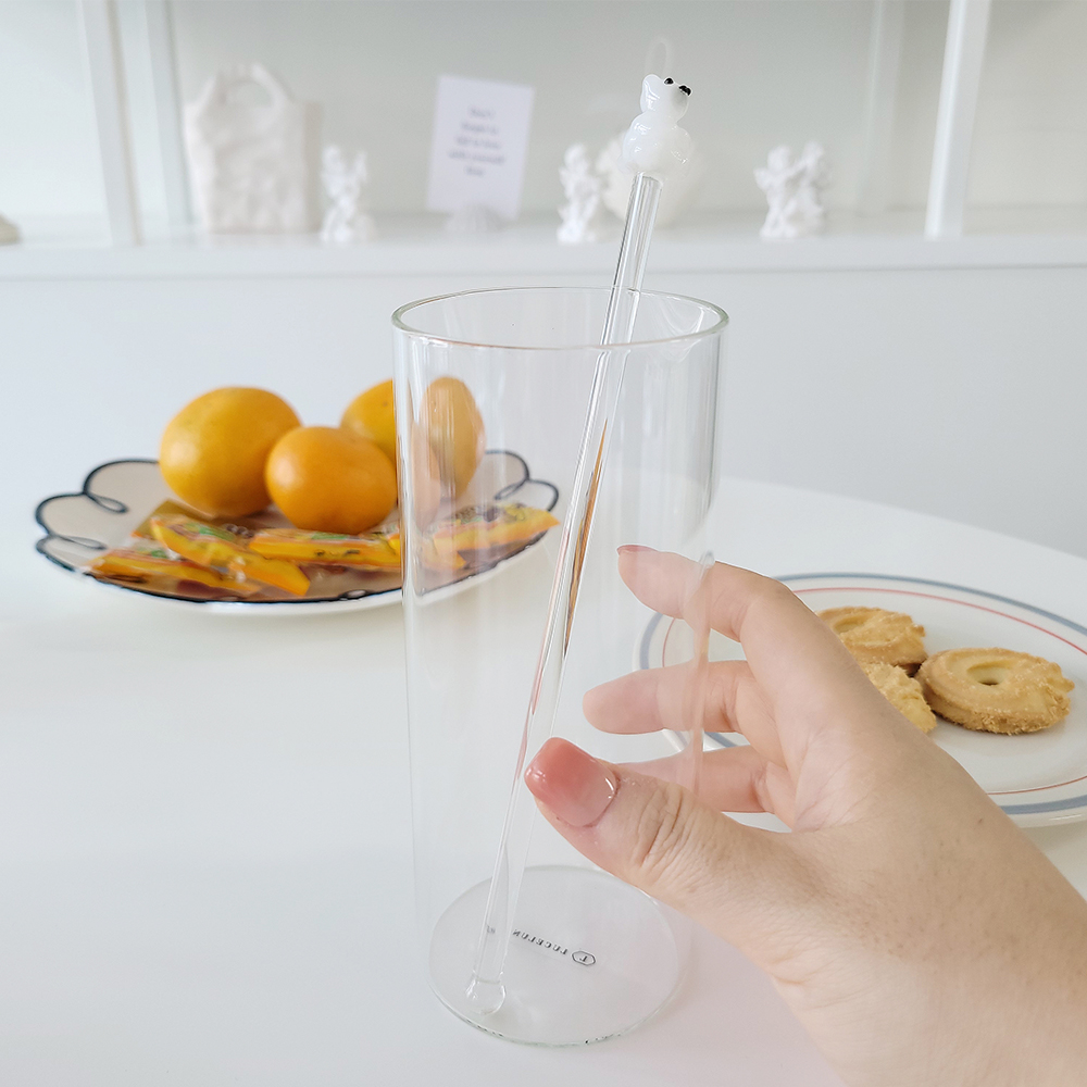 루체 에이드 내열 유리컵 430ml 홈카페 아이스 커피잔 : 루트27