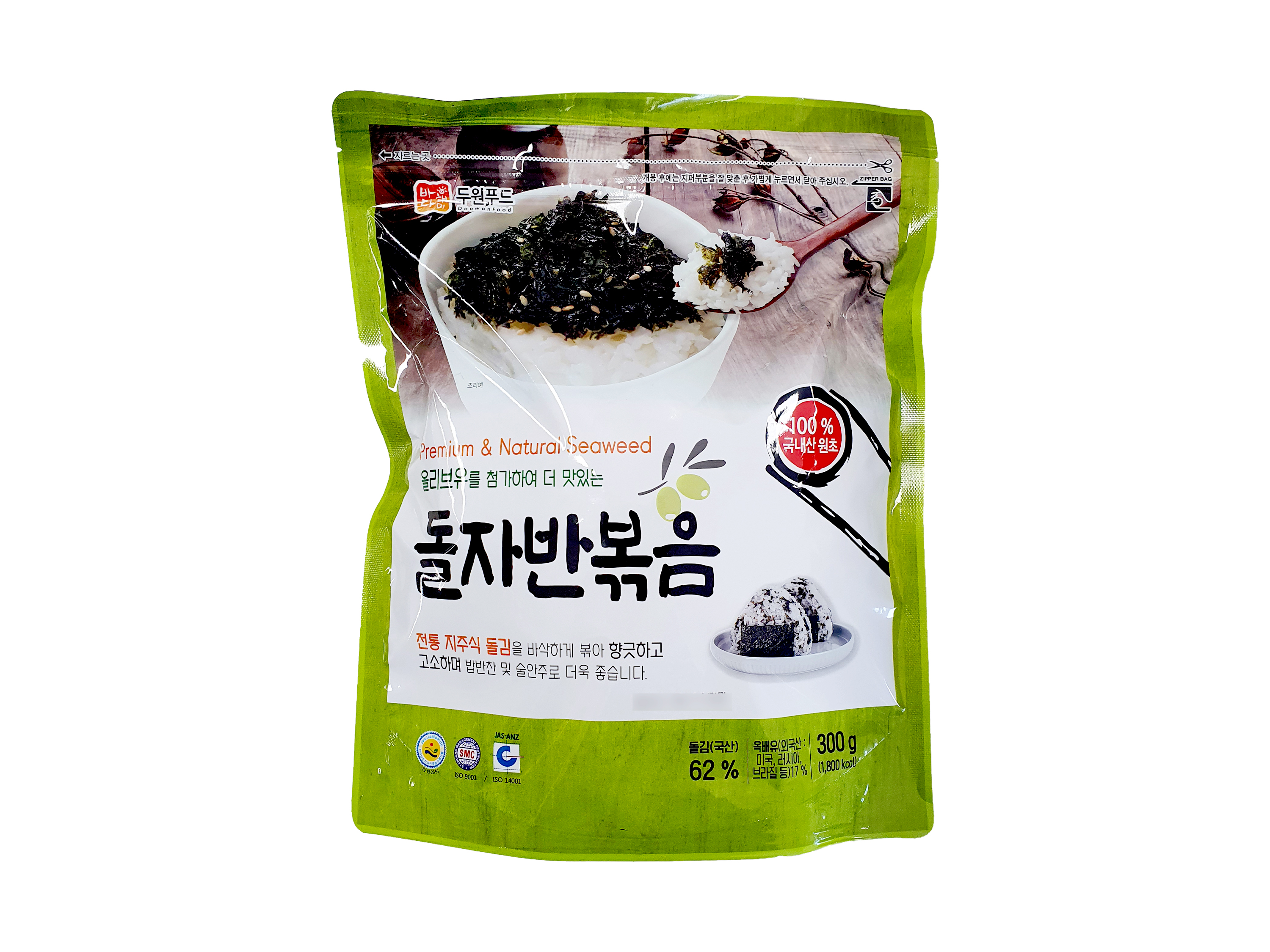 두원푸드 바다해미 돌자반 볶음 300g : 푸드엔마트