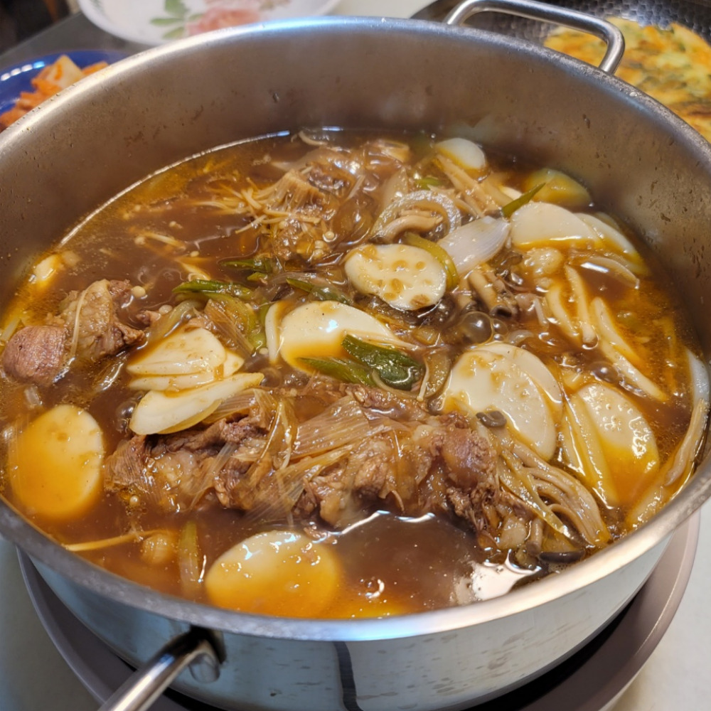 석기시대 소등갈비 찜 : 수고영