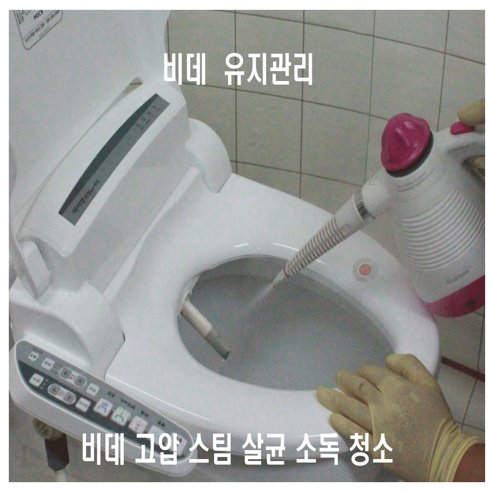 비데 청소/유지관리/스팀살균 : 크린워터