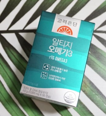 고려은단 알티지 오메가3 2개 : 다빈테크