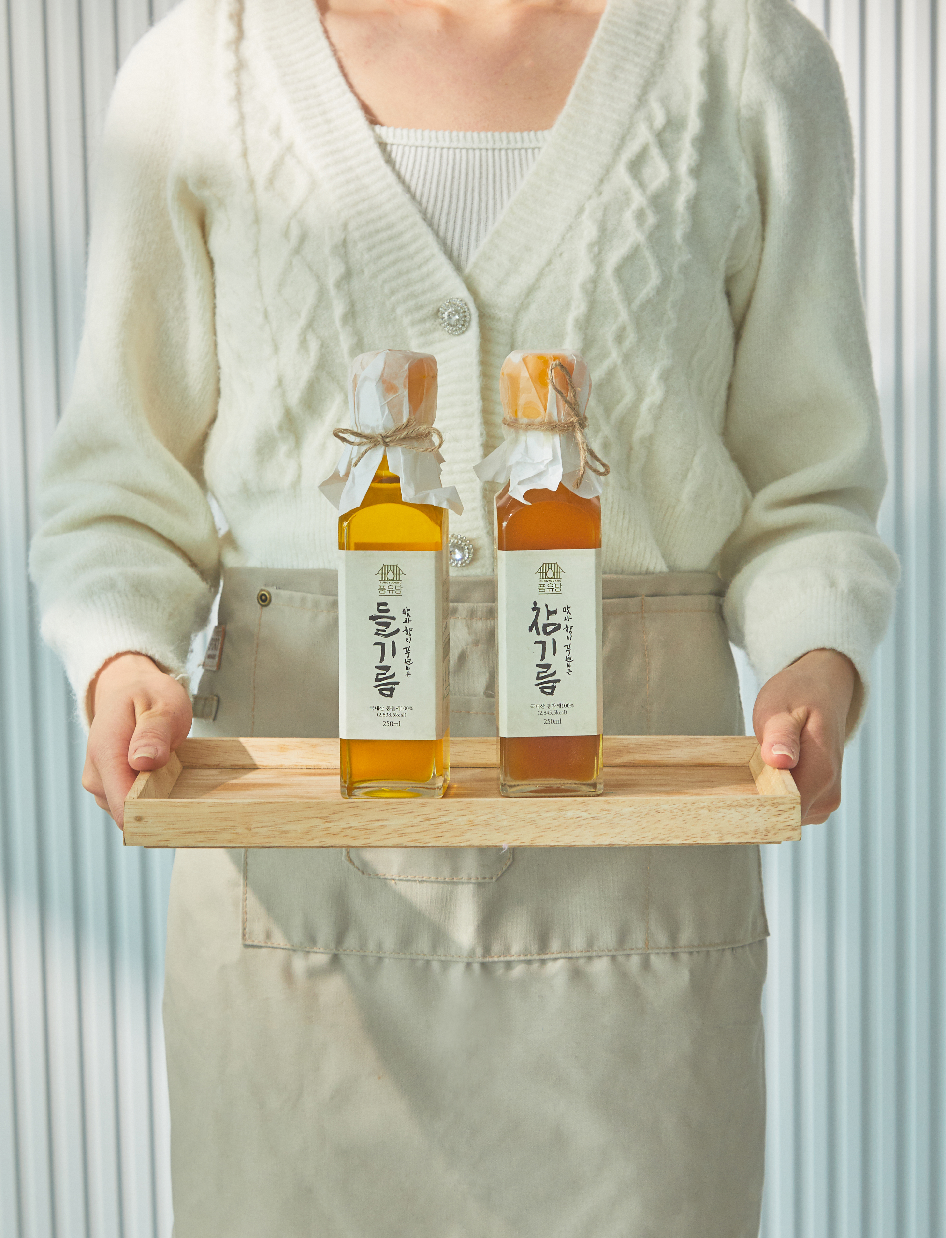 저온압착 국산 참기름 방앗간 돌잔치 결혼 답례품 120ml : 풍유당