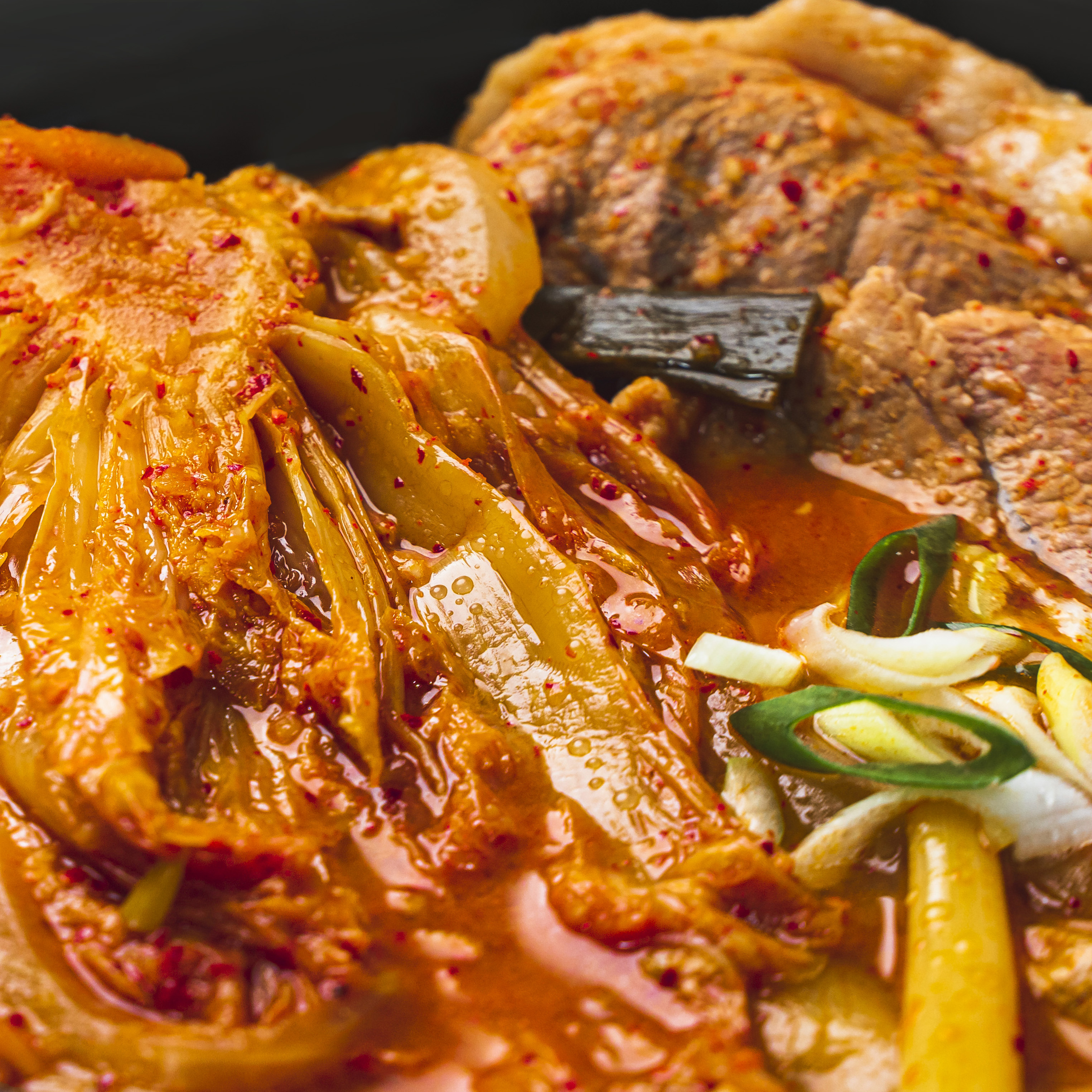 이채밀 발효묵은지 생고기 김치찜 밀키트 2-3인 : 이채밀