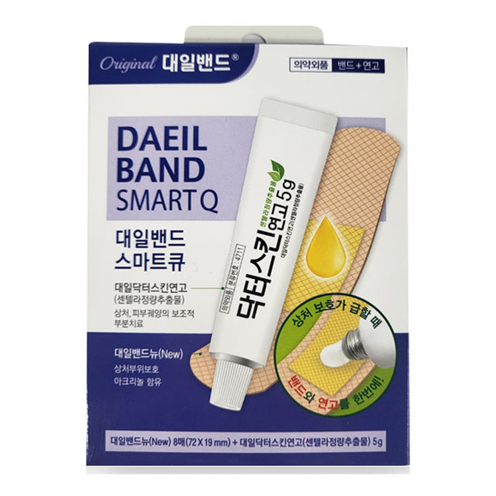 닥터스킨 상처연고 5g+대일밴드 스마트큐 기획세트 : 만타상점