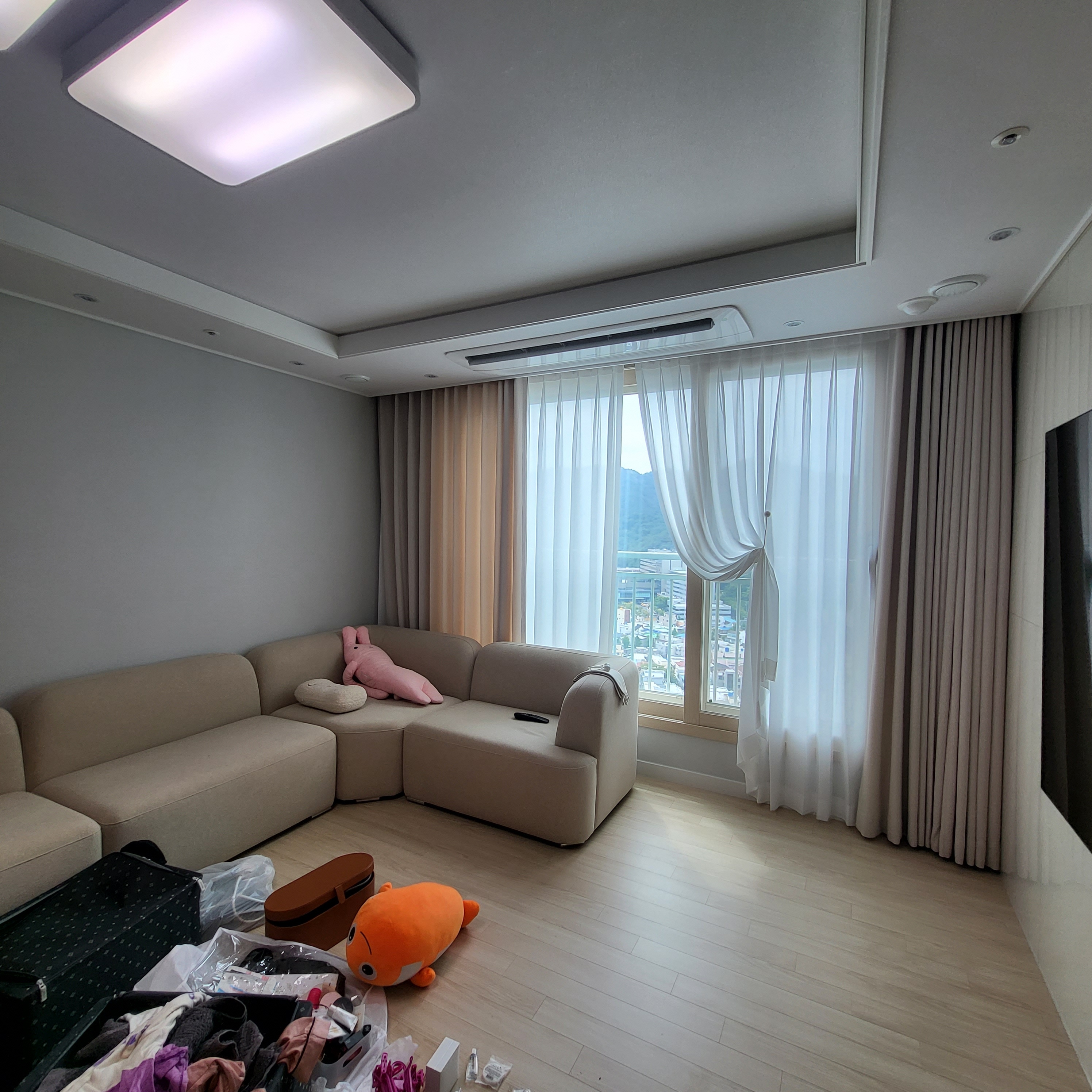 마산 합성동 롯데캐슬 더 퍼스트 아파트 / 창원 마산 진해 김해 진주 사천 부산 커튼 블라인드 데코인홈 : 데코인 홈