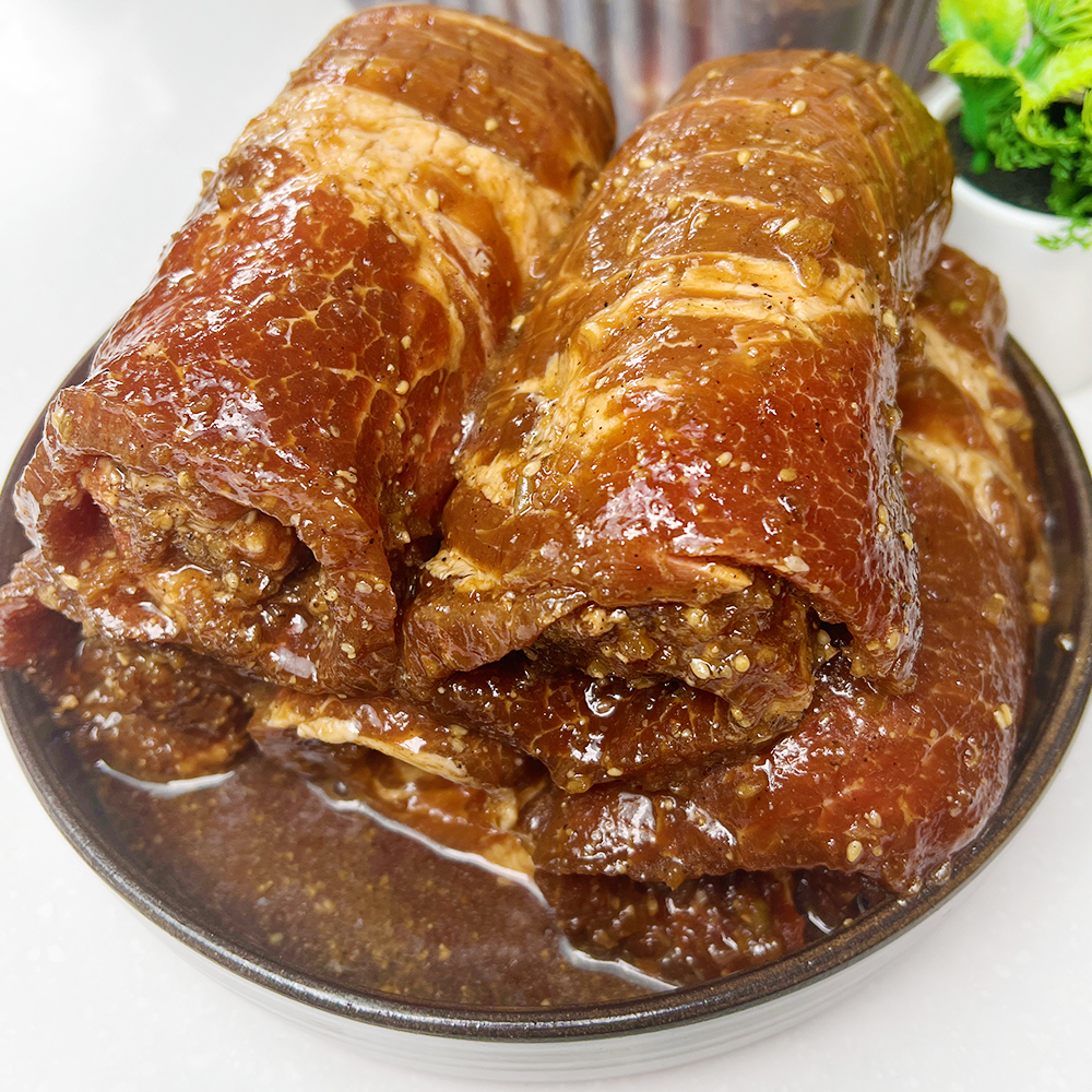 양념 돼지왕구이 12대 대용량 돼지갈비 숯불 고기 왕갈비 명절 선물세트 업소용 5kg : 천지푸드