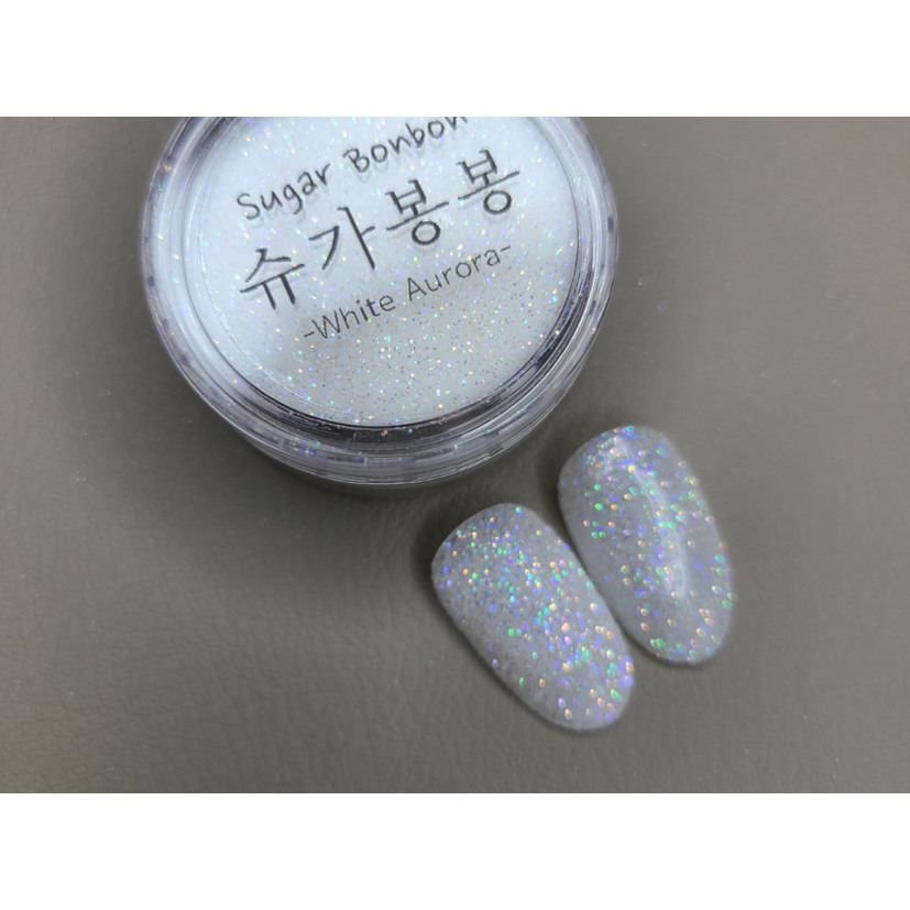 보니비네일 네일글리터 슈가봉봉 01. 화이트 white : 엔리안