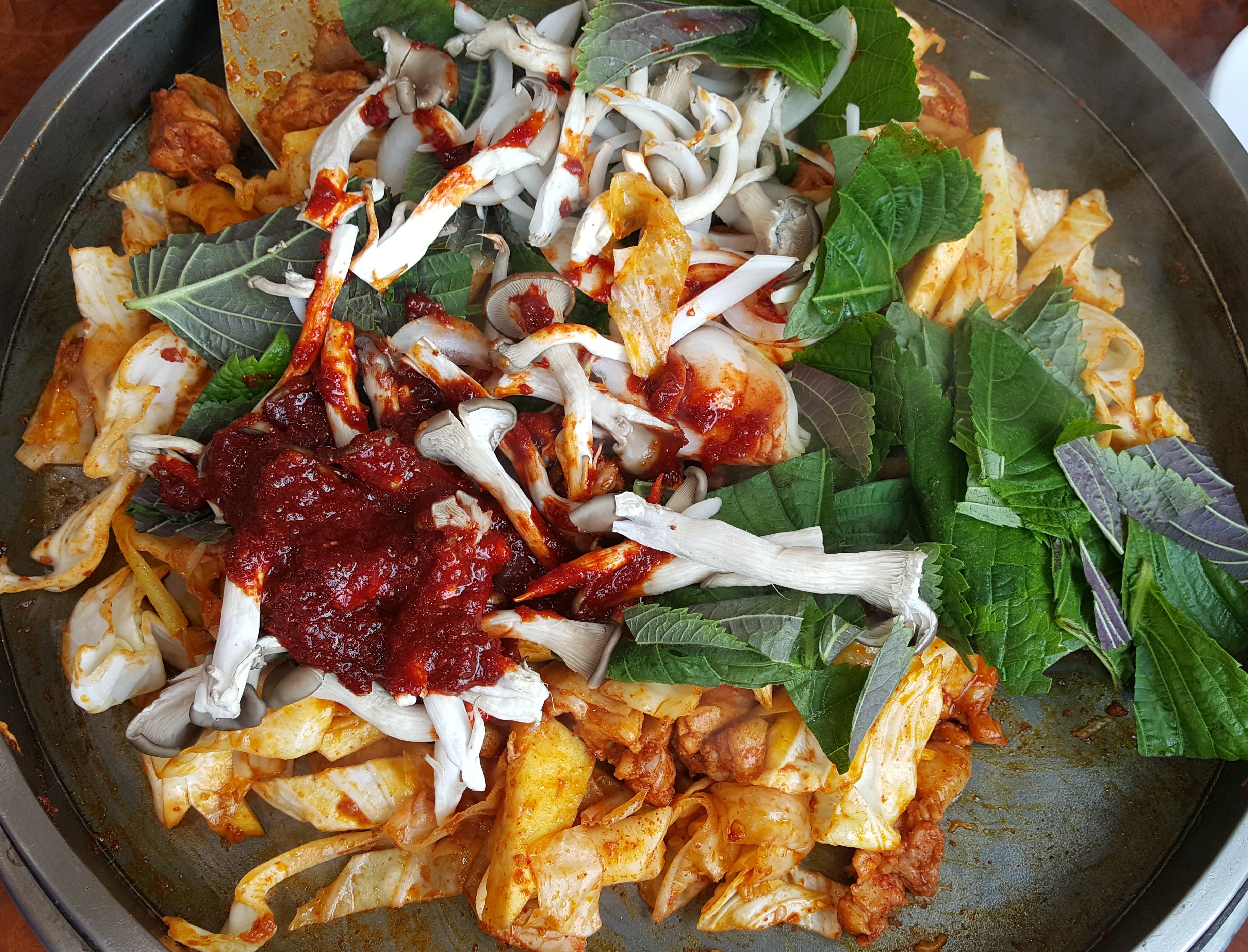 중앙푸드 양념닭갈비 1kg : 양념닭갈비