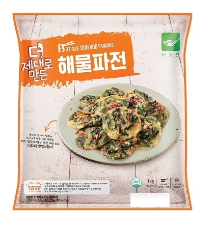 사옹원 더 제대로만든 해물파전 1kg [30gx33개] : 카운트다운세이브마켓