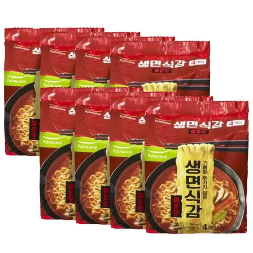 풀무원 생면식감 매운맛 32개 : 청화마트