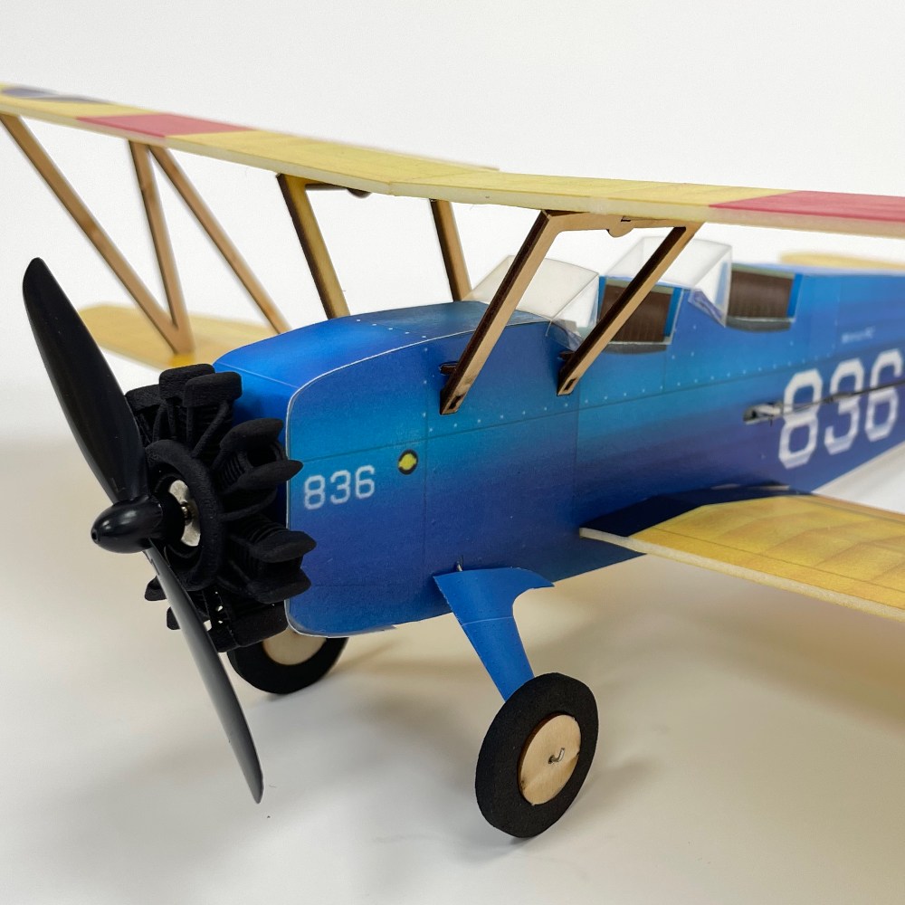 미니 RC Tigermoth DH8A 마이크로 비행기 모델 조립 키트 스케일 CH 6mm : 힐조 스튜디오
