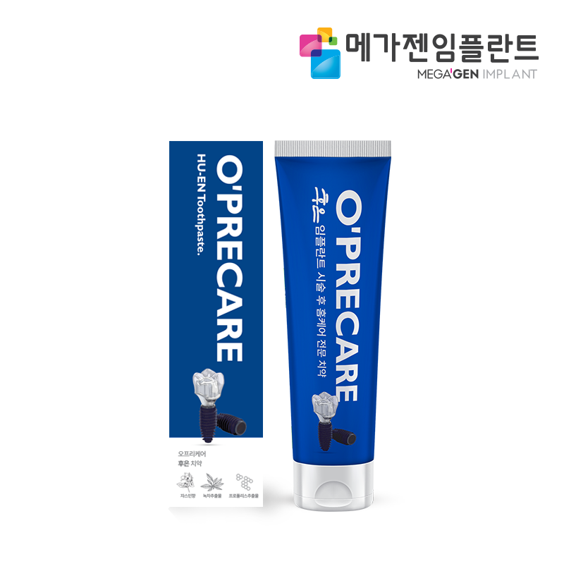 메가젠임플란트 후은 치약 100g / 임플란트 홈 케어, 임플란트 치약 : 메가젠 오프리케어