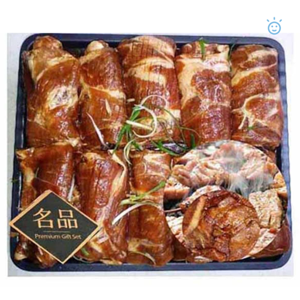 갈비전문점 40인분용 돼지 왕갈비 1BOX (3.5kg 4p) / 혼밥 혼술 아이 가정 : 유니스마일