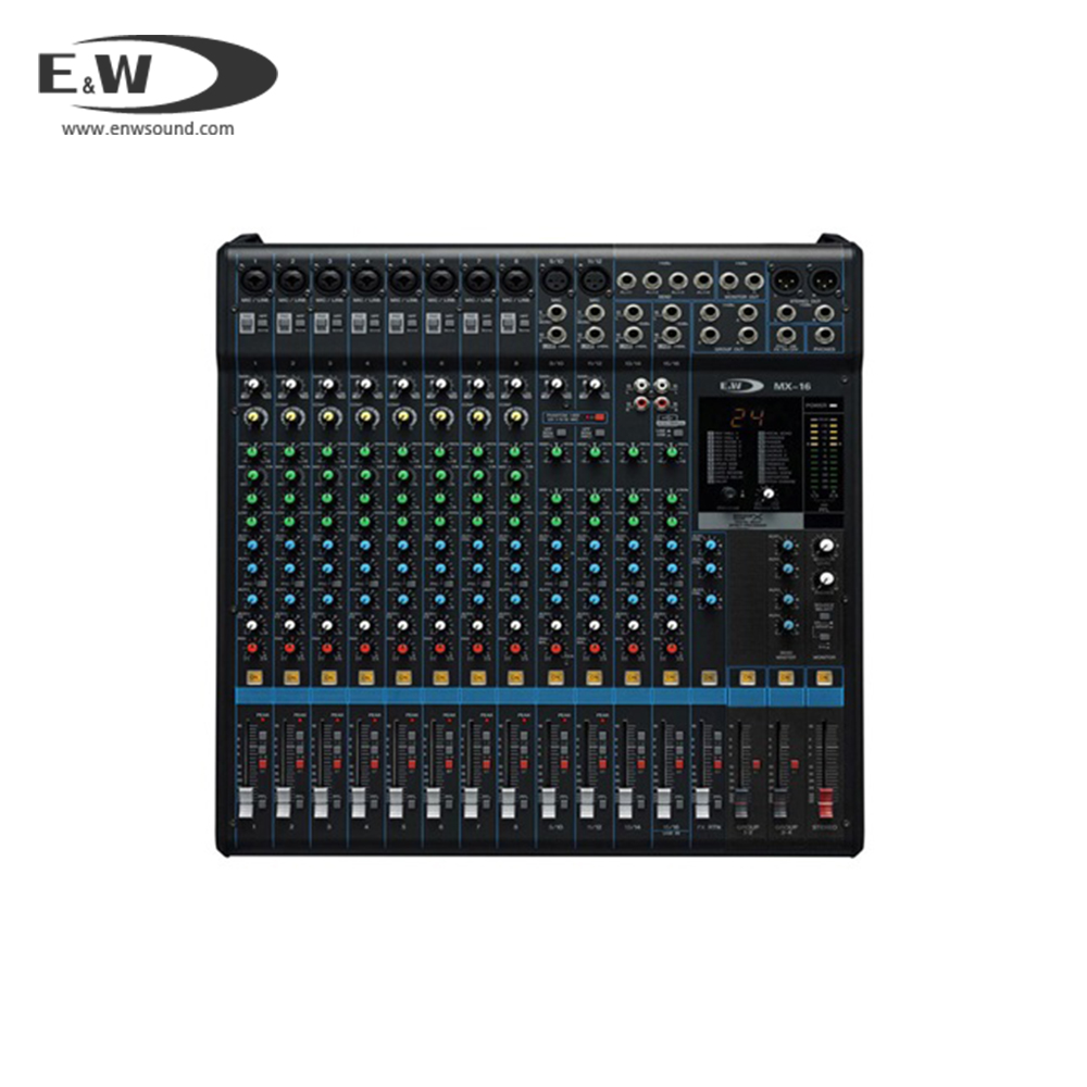 이더블유디 E&W MX-16 오디오 믹서 : 가스펠 사운드