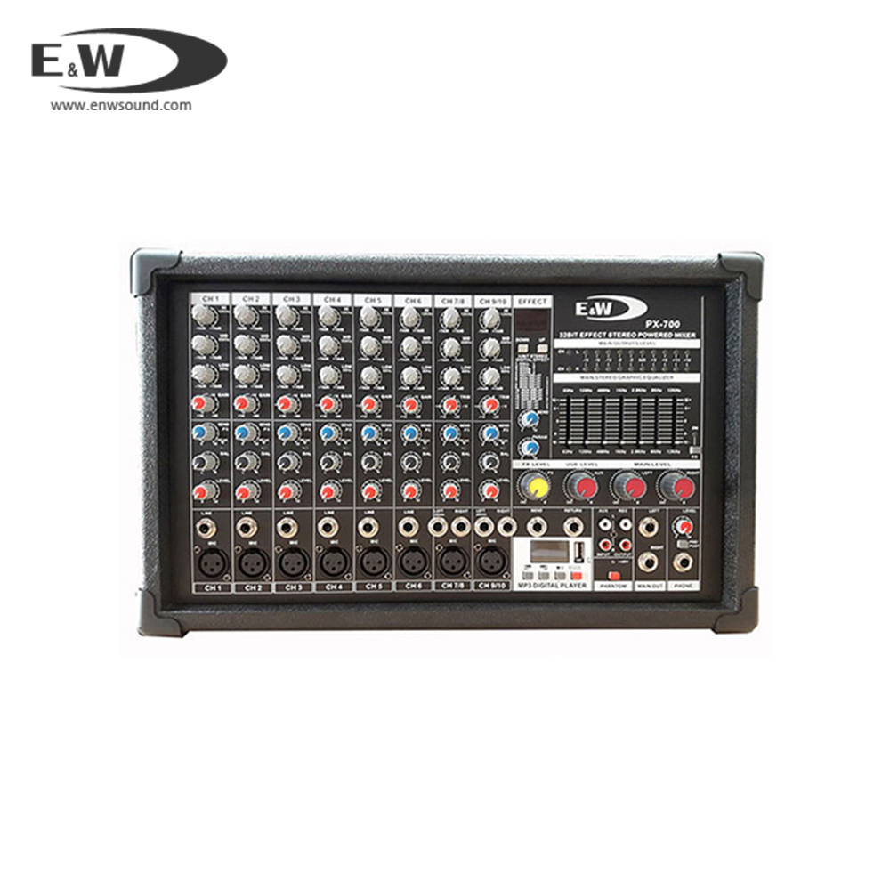 이더블유디 E&W PX-700 파워드 믹서 : 가스펠 사운드