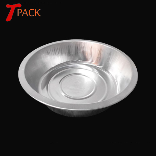 감자탕 포장 배달 냄비 (중형,2800ml) 해물찜 국 탕 찜 부대찌개 캠핑용 즉석요리 알루미늄 용기 경냄비 (100개) : T PACK
