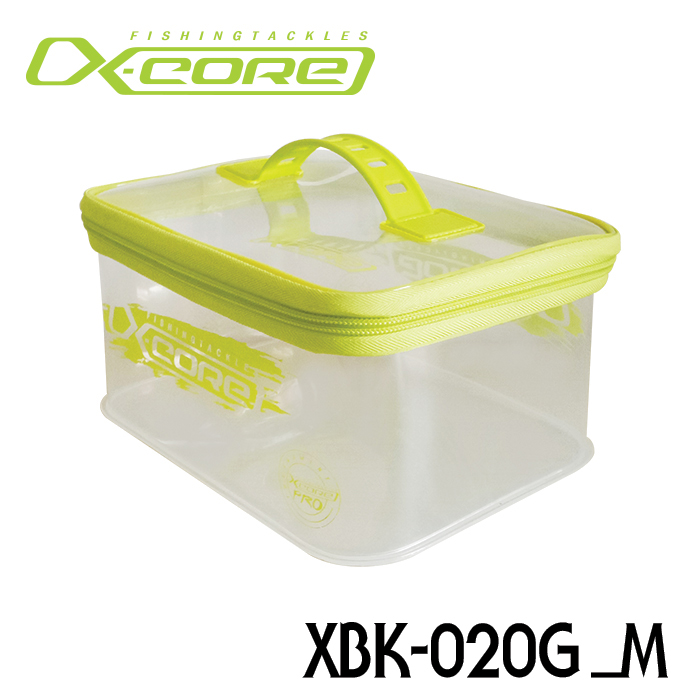 엑스코어 XBK-020G 시스템투명케이스 M 보조가방 파우치 : 비오낚시