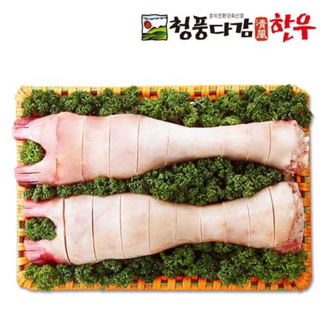 한우 소족발 한우족 소우족 축협 사골 4kg 1등급이상 우족탕 : supama