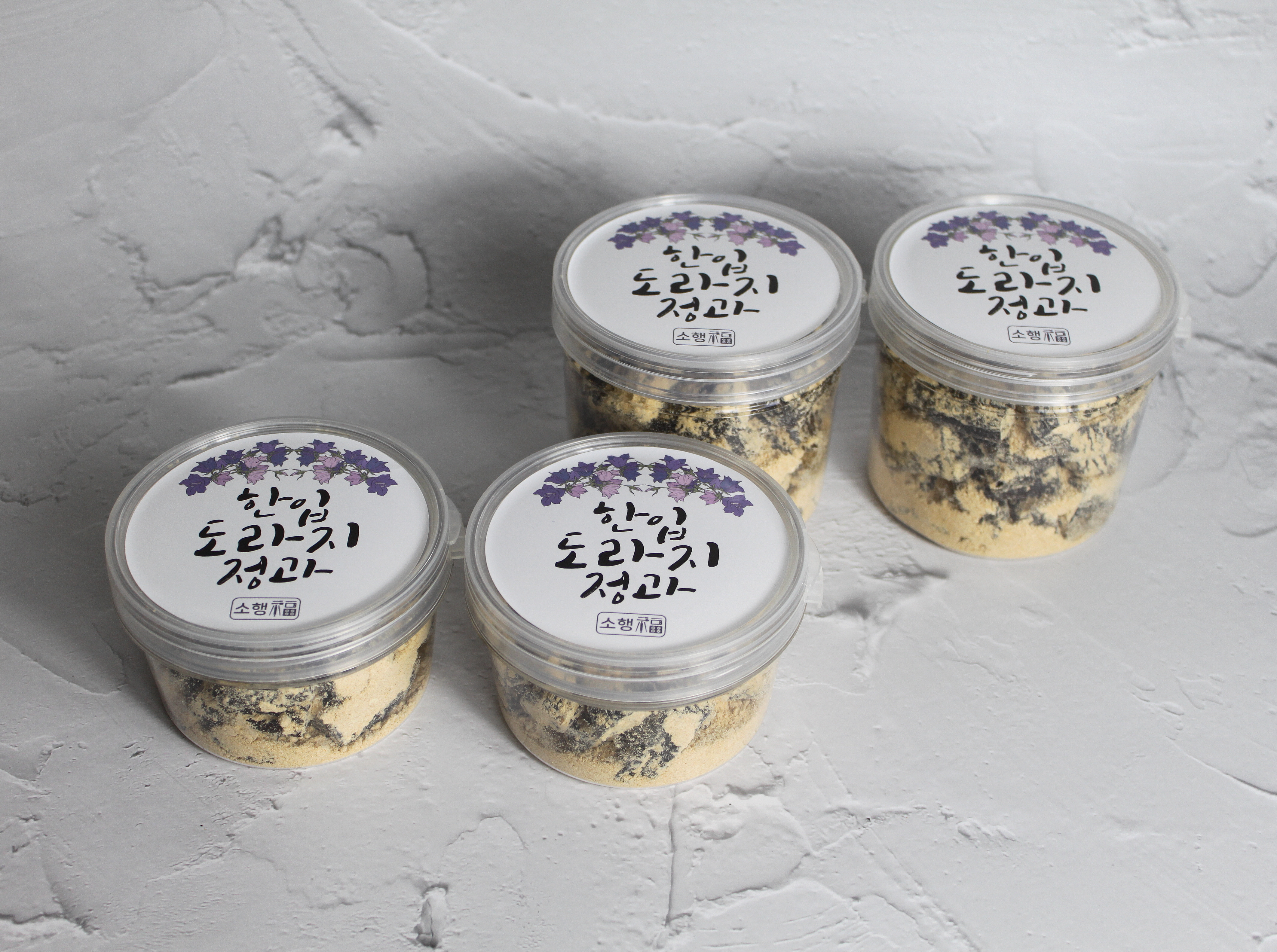✨가정의달✨소행복 콩고물한입도라지정과 150g x 2통 상견례 부모님 첫인사 명절 회사 기업 선물 견혼식 조문 답례품 : 소행복