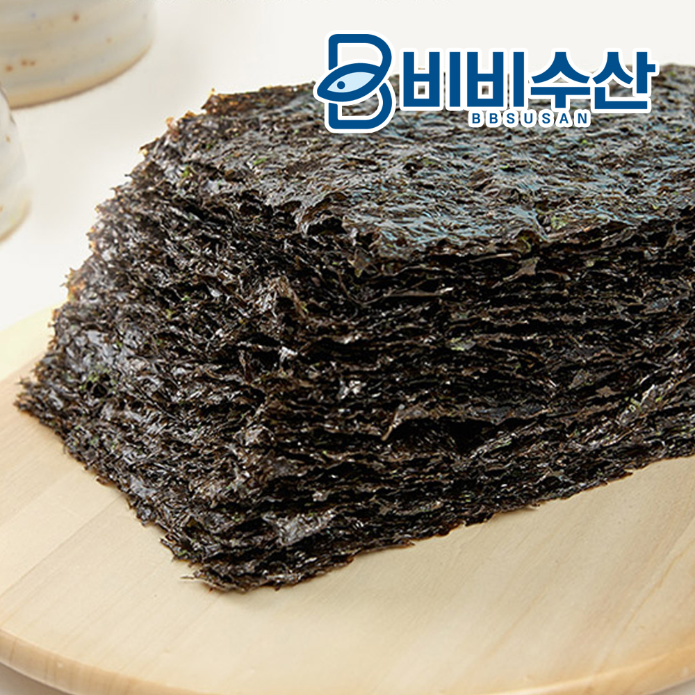 진도 명품 돌김 구운 곱창김 돌자반 김자반 김밥김 김가루 : 비비수산