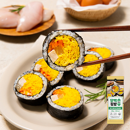 [헬스앤뷰티] 단백김밥 에그 듬뿍 닭가슴살햄 5팩 : 헬스앤뷰티스토어