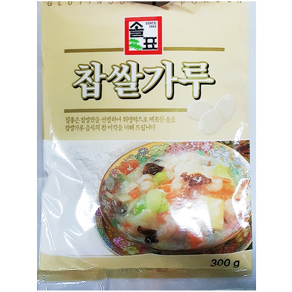 전분 혼합 찹쌀가루 중국집용 탕수육 튀김용 찹쌀분말 : 신길컴퍼니