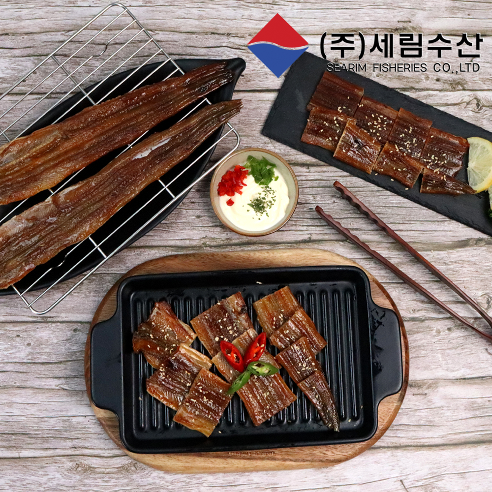 세림수산 국내산 프리미엄 장어포 60g 장어 육포 건어물 술안주 고급안주 : 세림수산