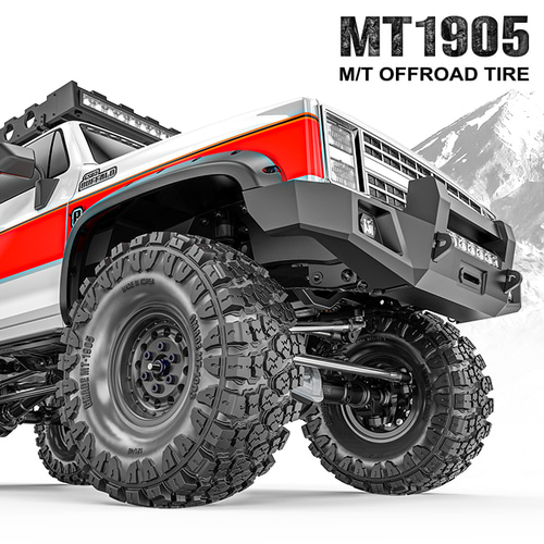 GM70594 지메이드 MT1905 1.9인치 오프로드 타이어 2개 121x48미리 Gmade 1.9 MT 1905 Off-road Tires (2) : 알씨마트