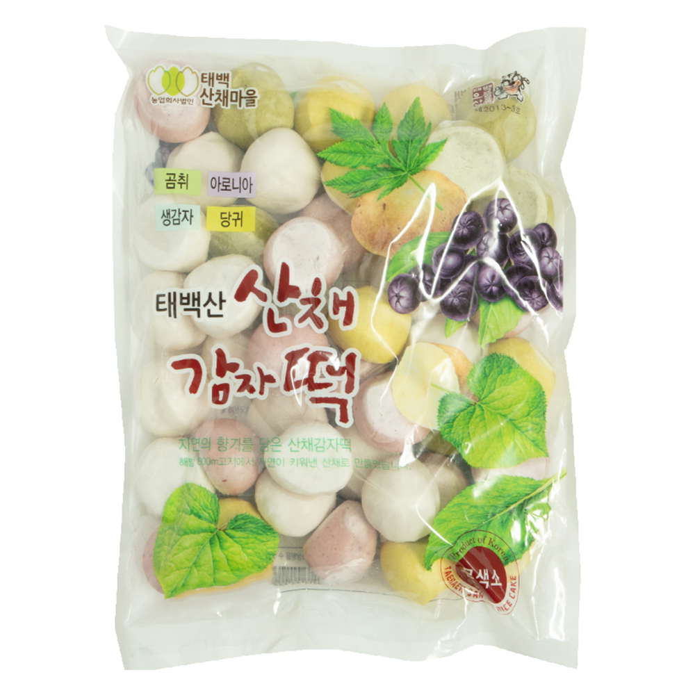 산채 감자떡 1kg : 위드위켓
