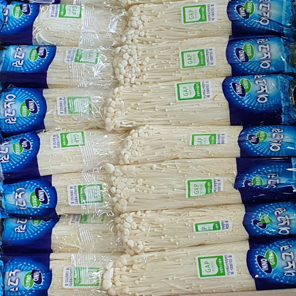 알뜰농장 최상품 팽이버섯 5kg (34봉) : 대기상회