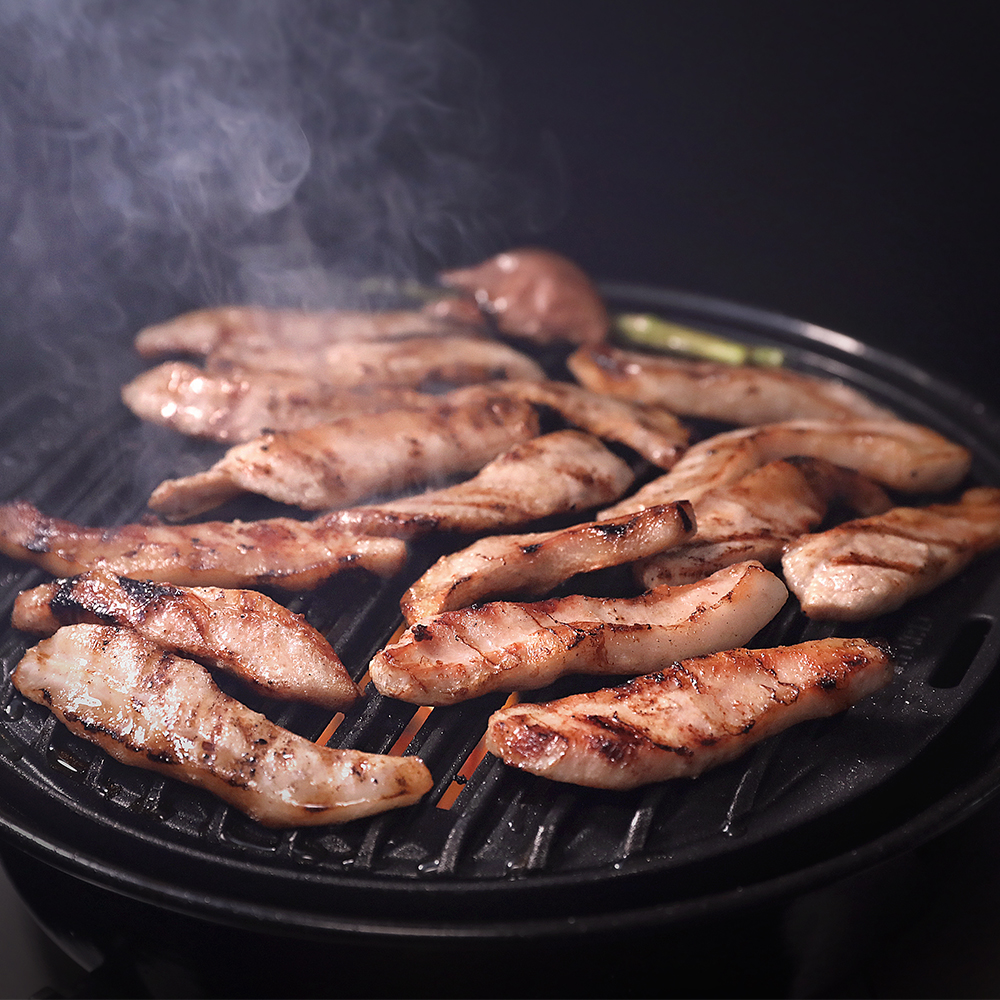 삼겹살 벌집 대패 통 냉동 삼겹살 항정살 갈매기살 등갈비 목살 이베리코 캠핑 음식 : 푸드 장