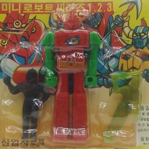 동창산업 혹성전자 미니로보트 /1980년대 고전프라 : 카누토이