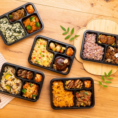 양많은 냉동도시락 도시락 정기배송 직장인 점심 배달 단백질 고기고기 5종 : 얌쿡 맛있는 다이어트 식단