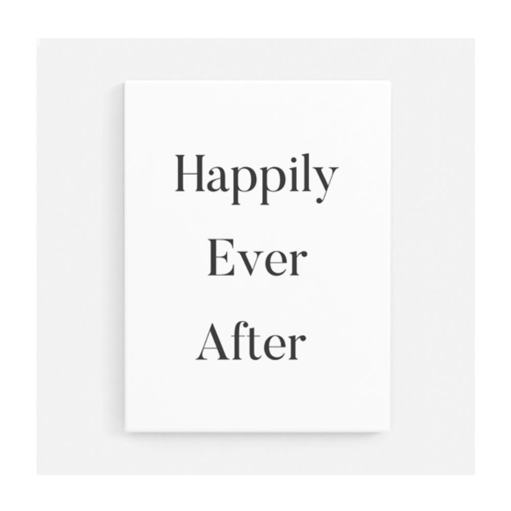 심플인테리어 Happily 영문 글씨 액자 중 액자포스터 : 달별스토어