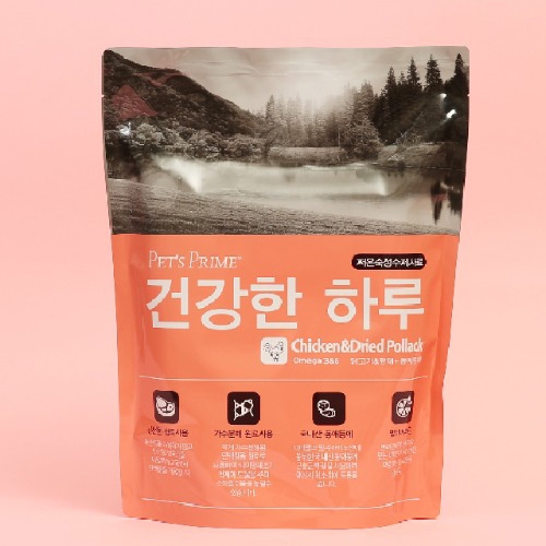 강아지 건강한하루 소프트 수제사료 1kg 전연령 동애등에 가수분해 사료 : 댕냥아놀자