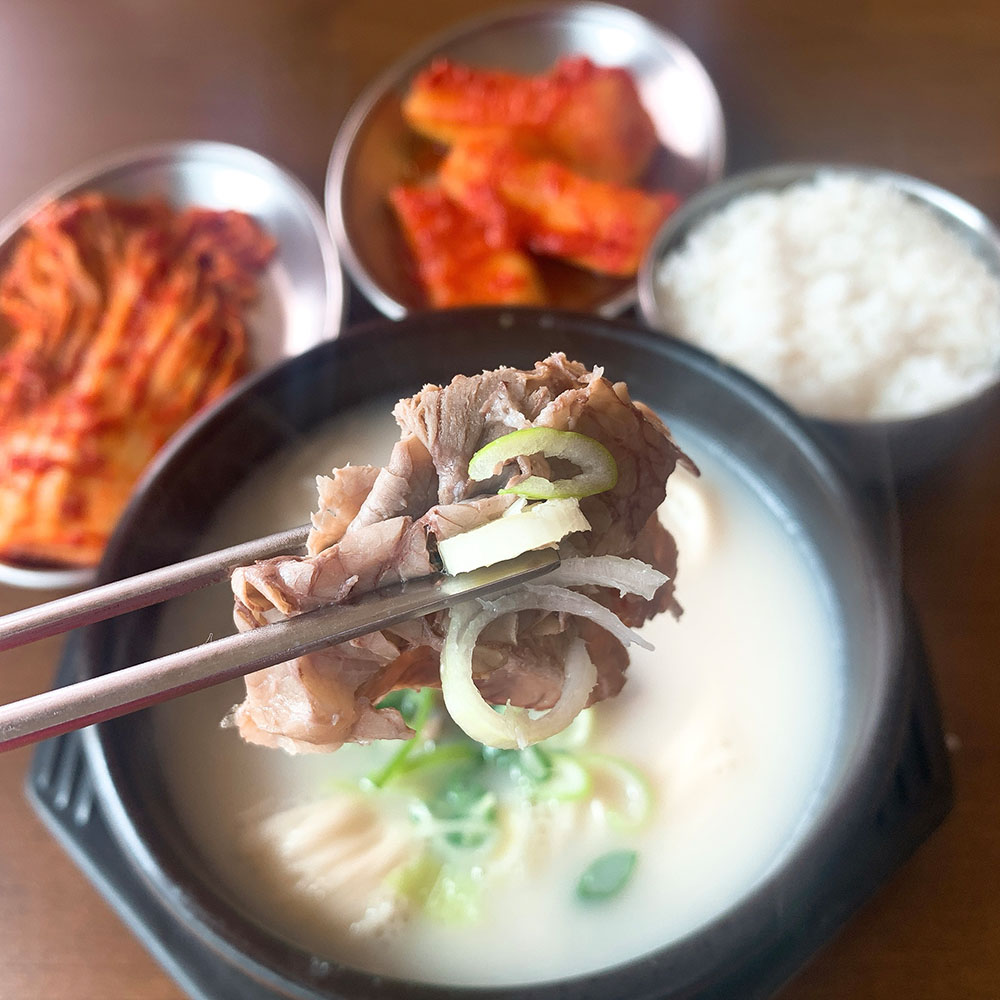 [선물세트] 원천 가마솥 사골 설렁탕 10팩 (20인분) : 원천설렁탕 공식몰