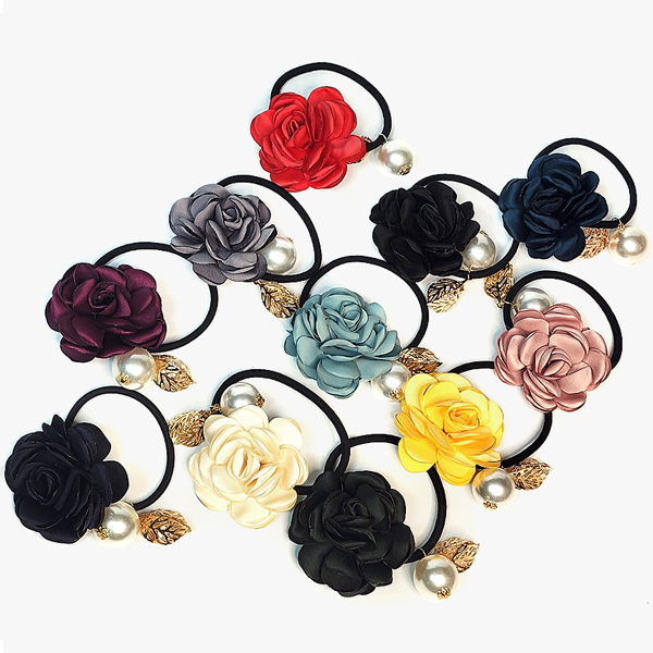 블룸 꽃진주 포니테일 11COLOR : B보니제이J